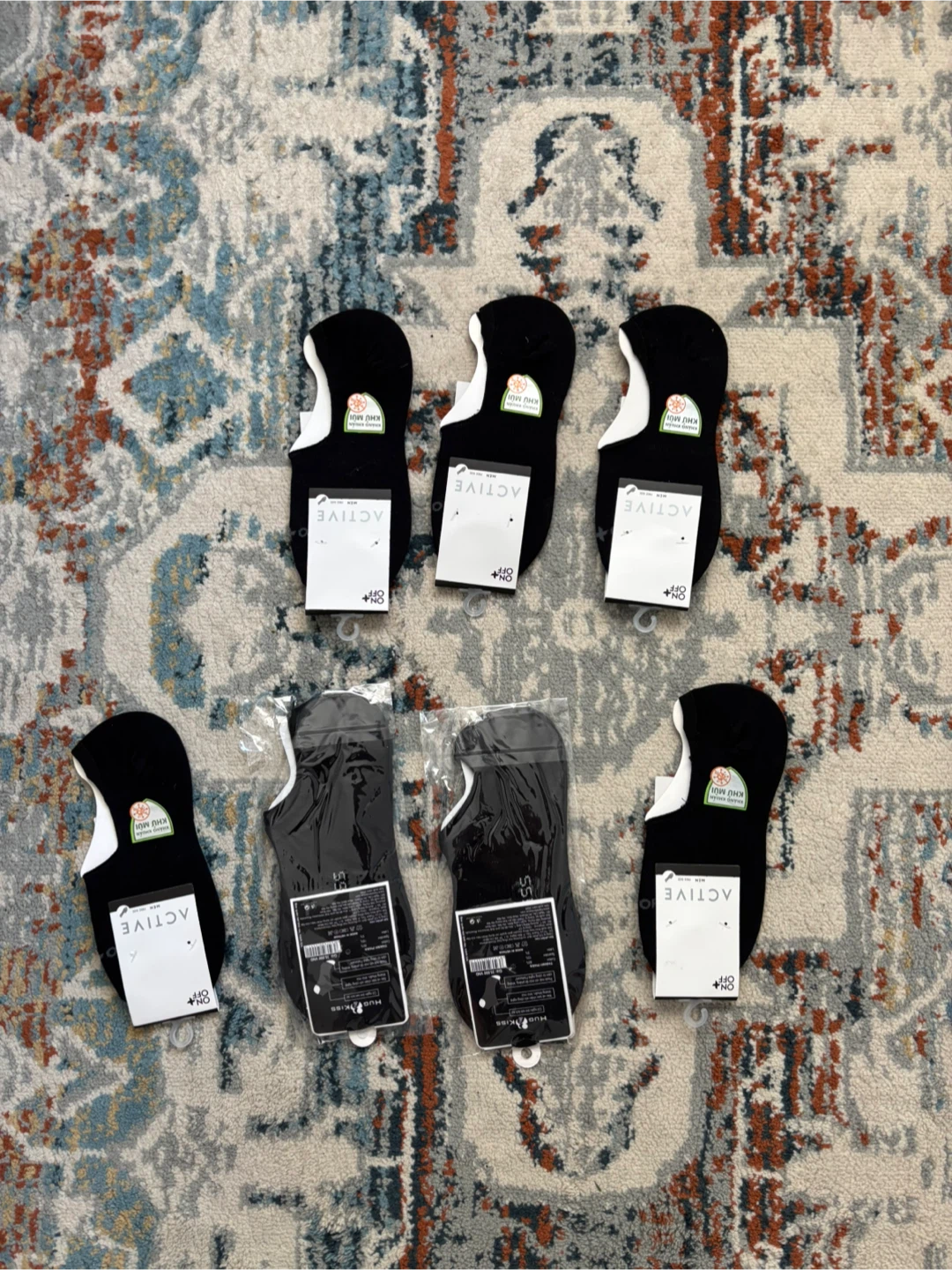 7 pairs of lazy socks
