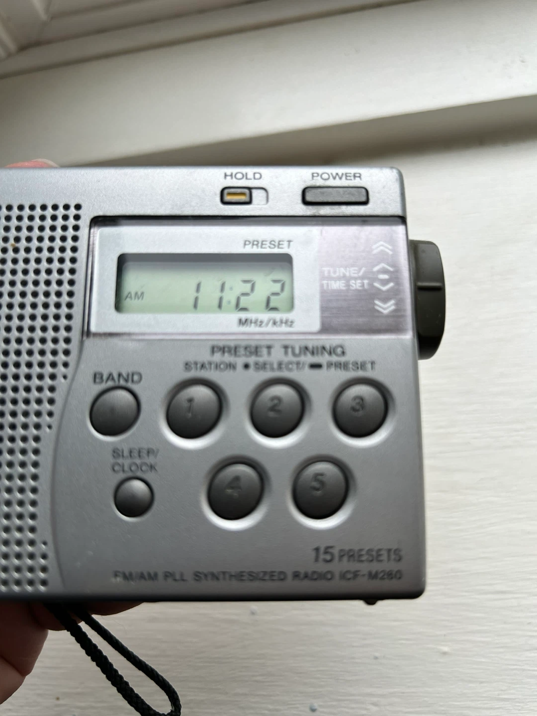 Sony ICF-M260 FM/AM Digital Tuning Radio