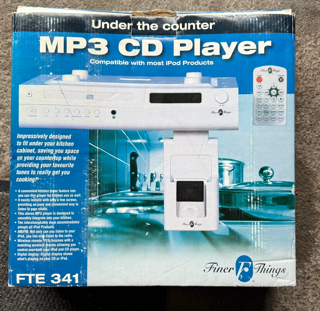 Finer Things FTE 341 MP3 CD Player