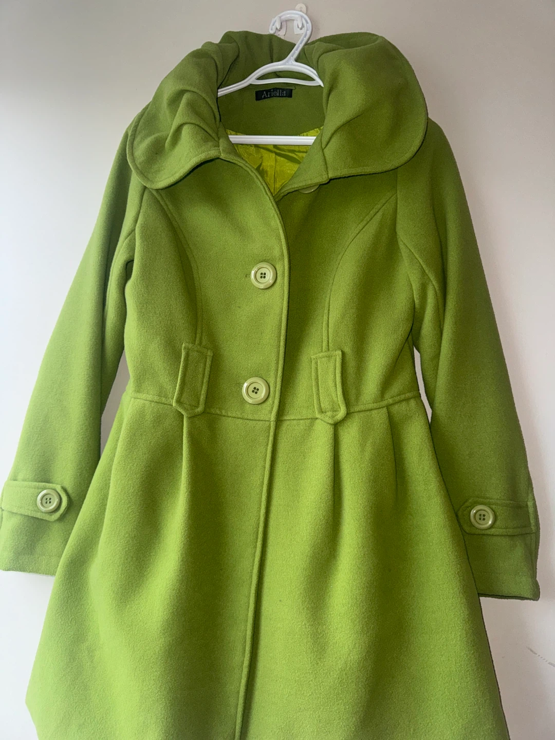 Ariella Green Wool Coat - photo 4