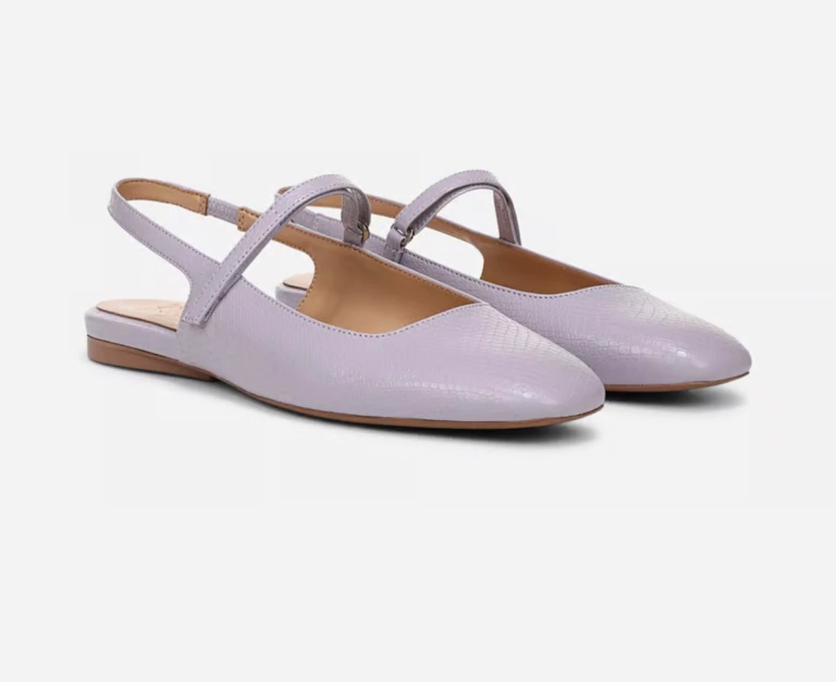 Brand new in the box- Light Purple Slingback Flats