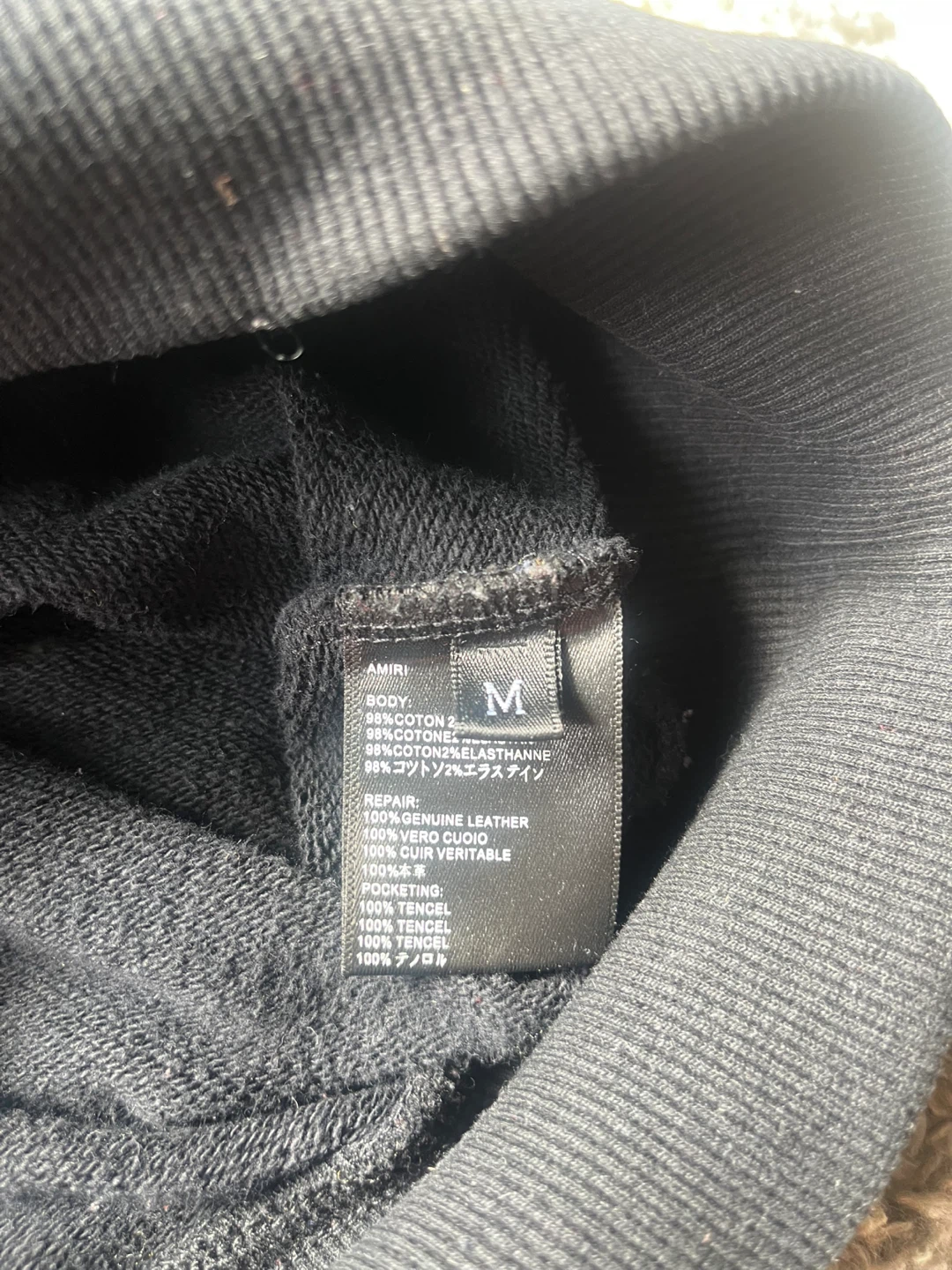 AMIRI Hoodie Size M Black - photo 2