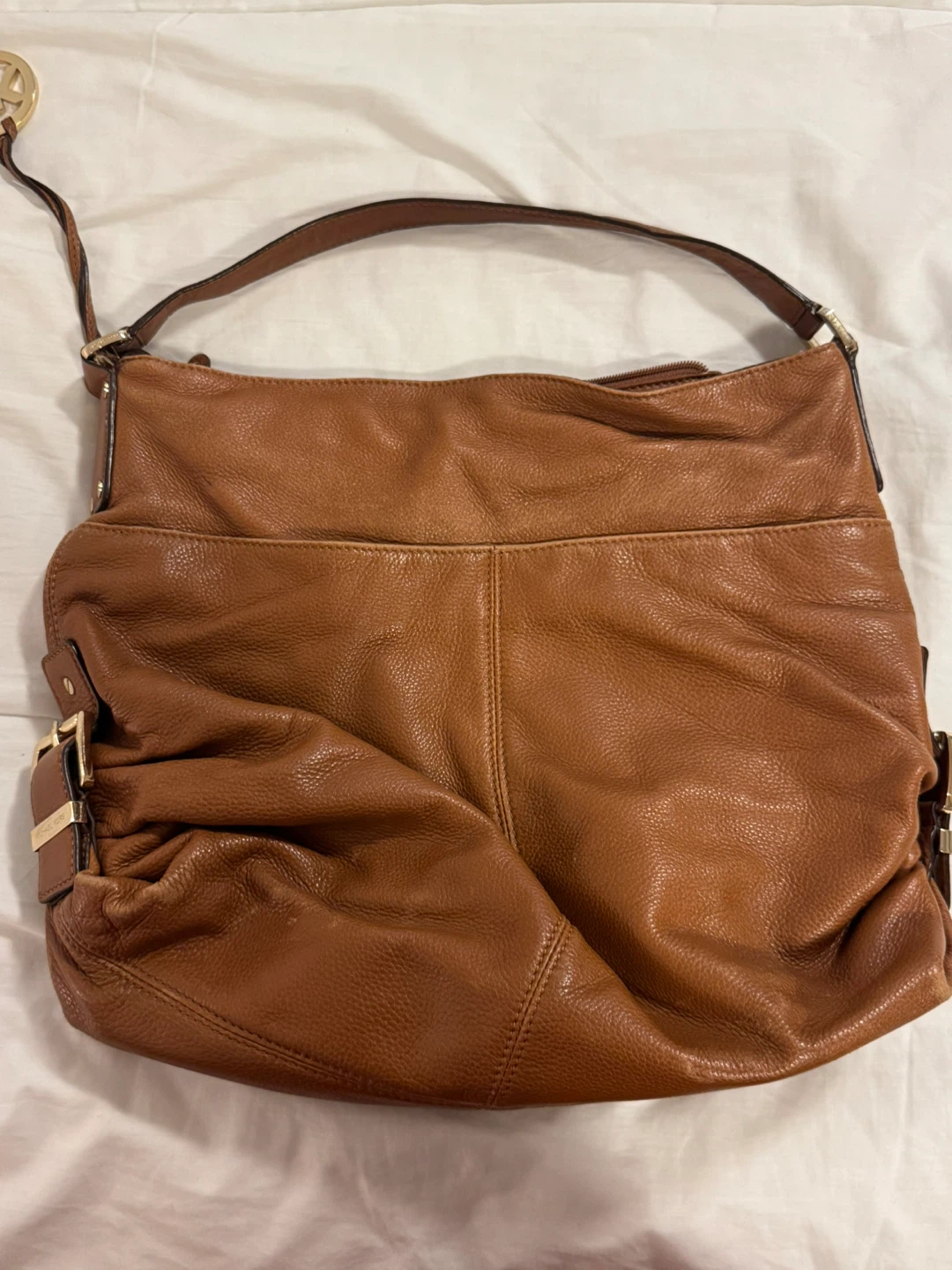Michael Kors Brown Leather Hobo Handbag - photo 2