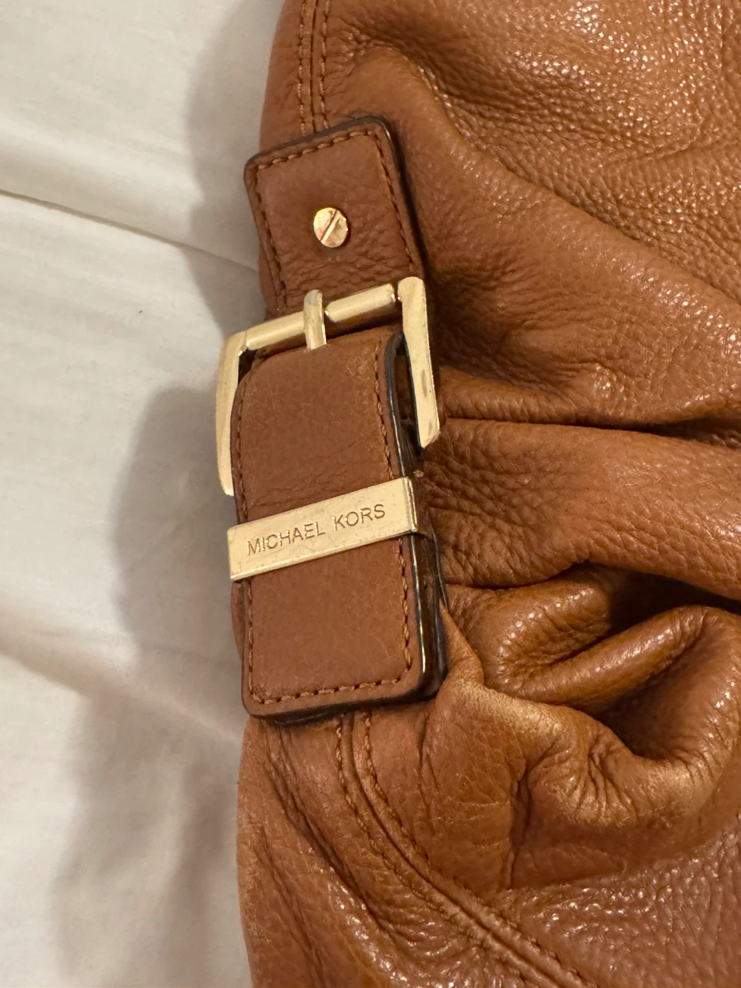 Michael Kors Brown Leather Hobo Handbag - photo 3