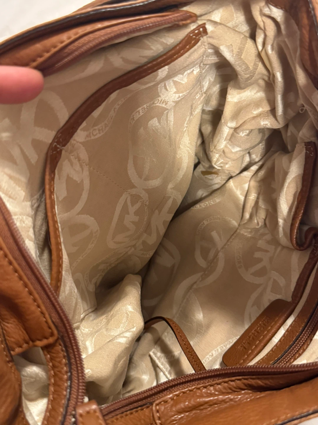 Michael Kors Brown Leather Hobo Handbag - photo 4