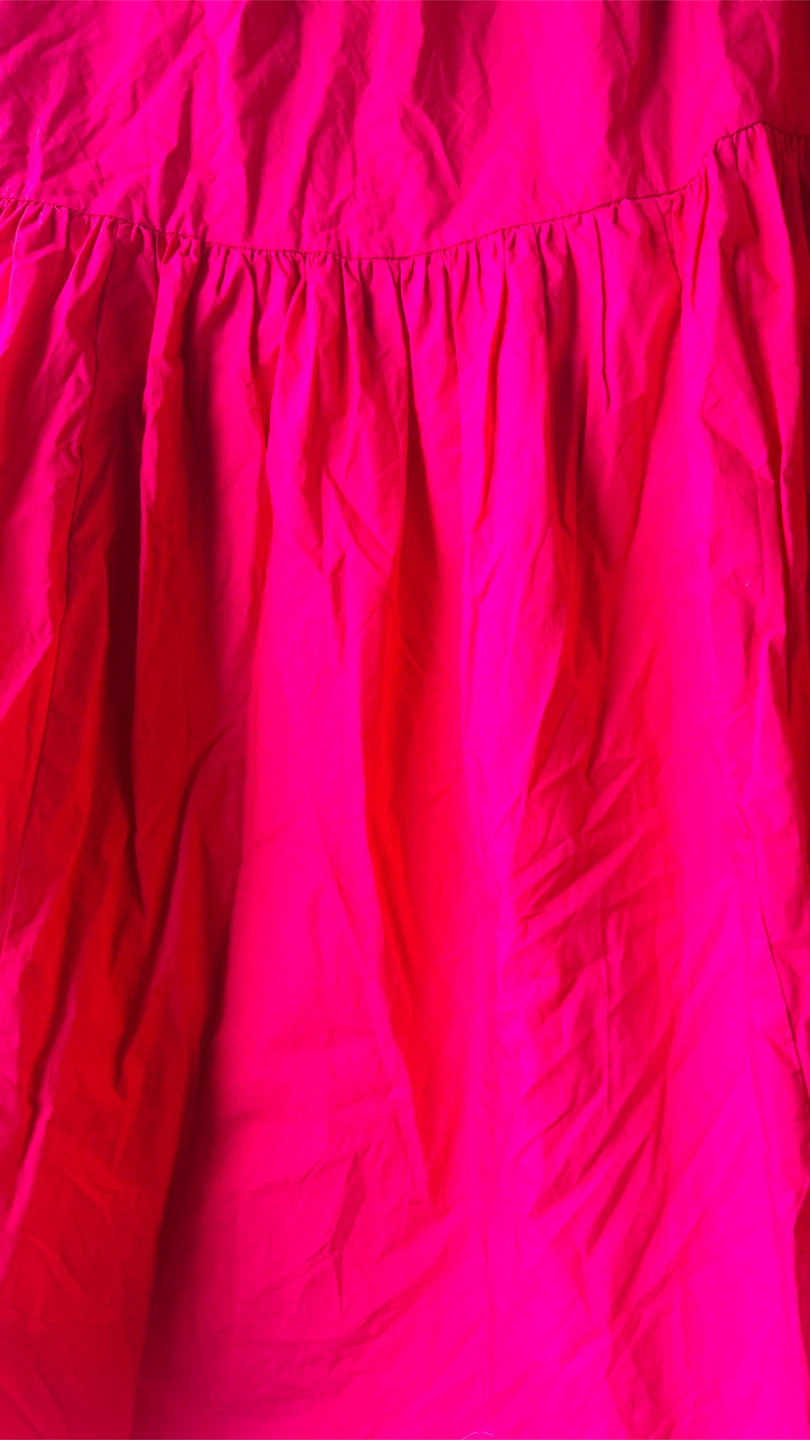 H&M Bright Pink Tiered Maxi Skirt - photo 4