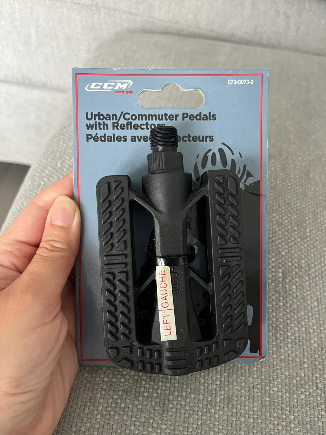 Bike Pedals with Reflectors