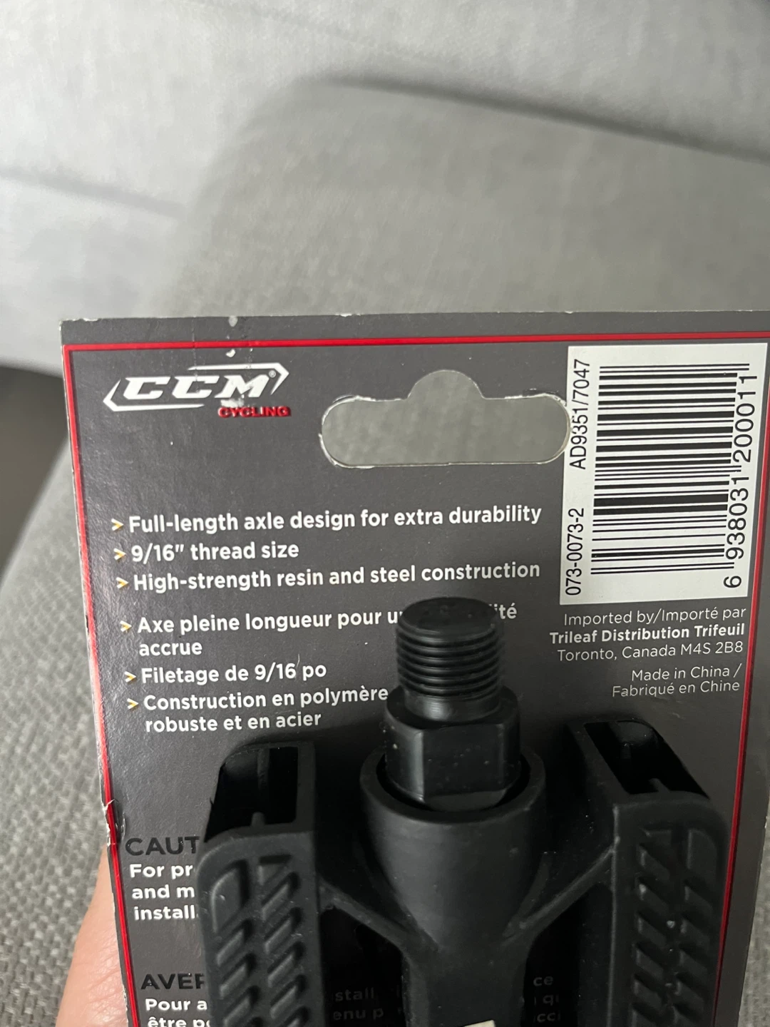 Bike Pedals with Reflectors - photo 3
