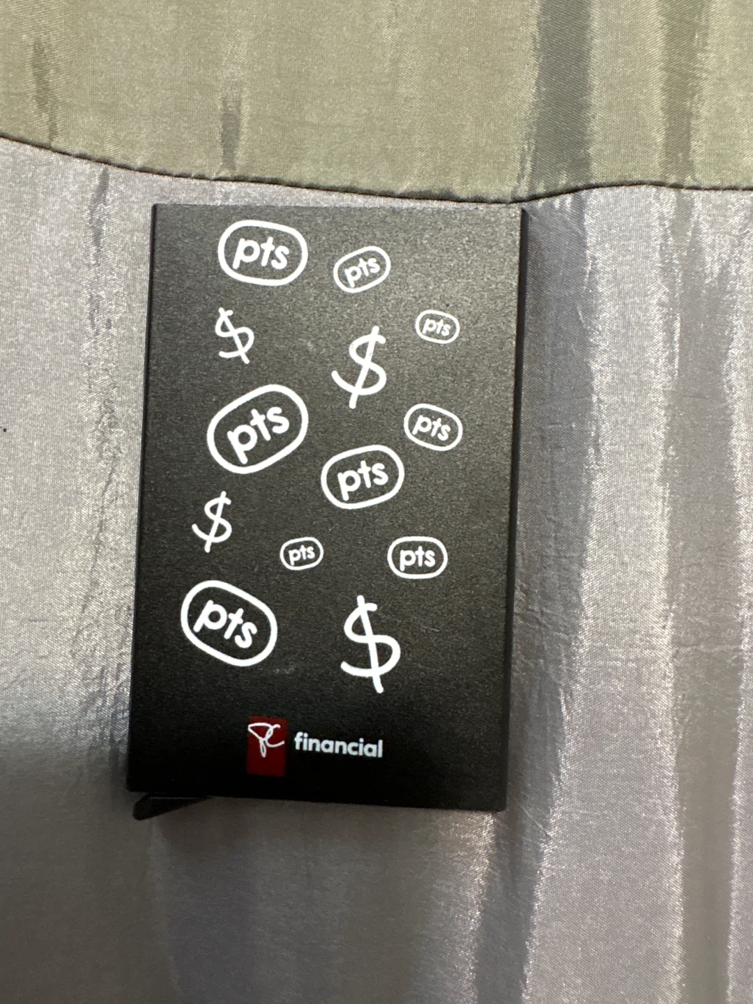 PC Financial Points Card Holder