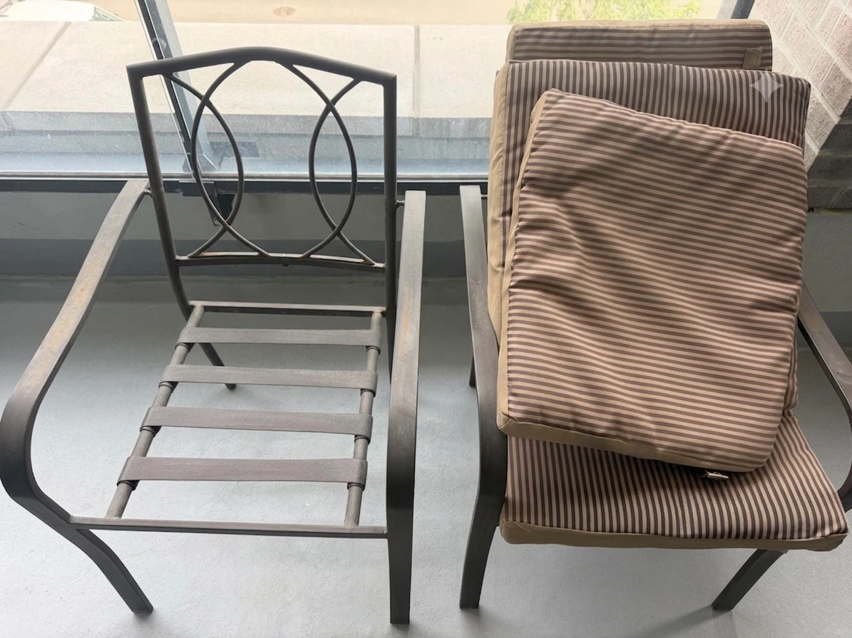Outdoor Patio Chairs with Cushions - photo 2