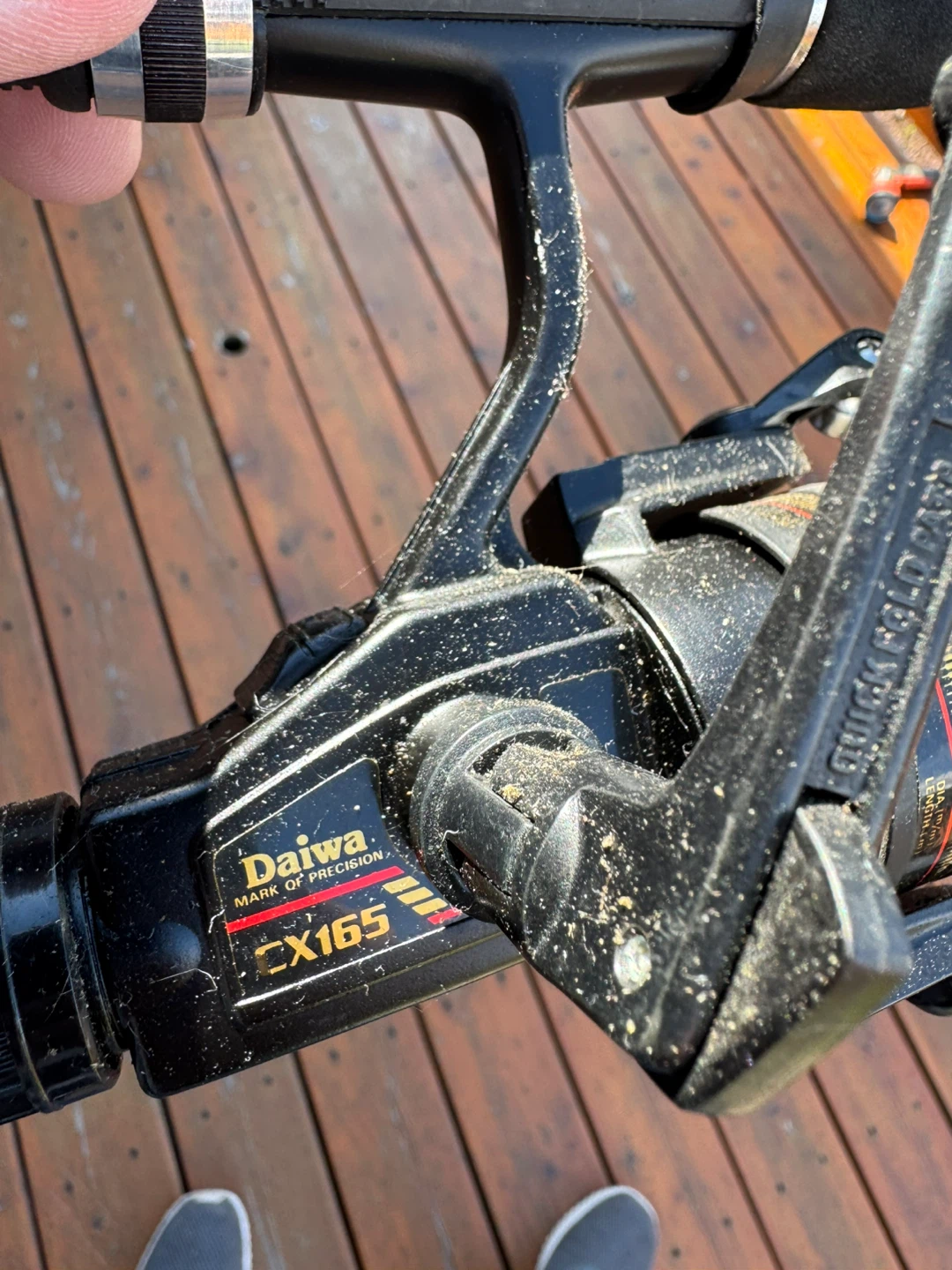Daiwa CX165 Fishing Reel and Berkley Cherrywood Rod - photo 3