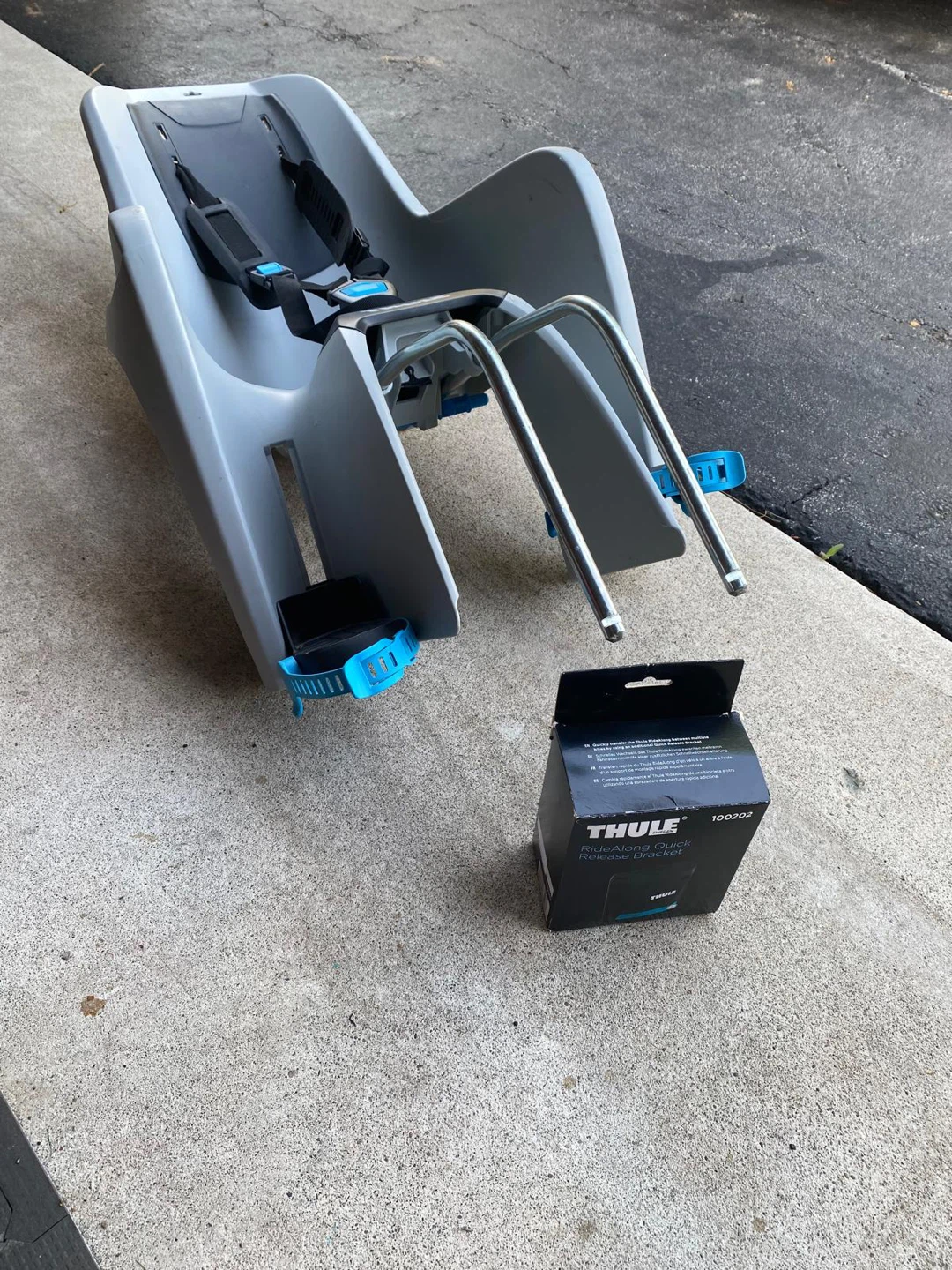 Thule RideAlong Child Bike Seat with Quick Release Bracket