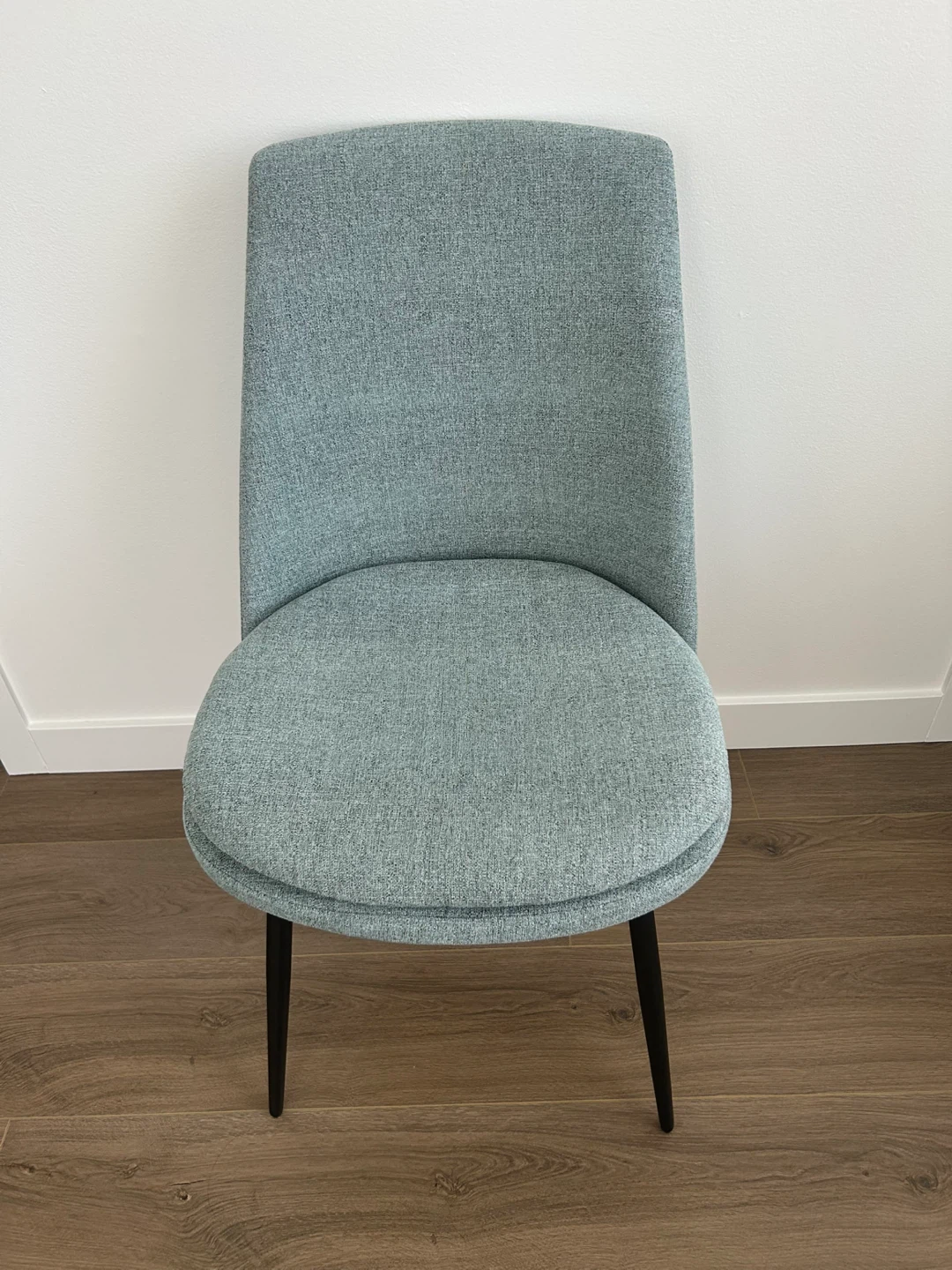 Blue Fabric Dining Chairs (Set of 4)