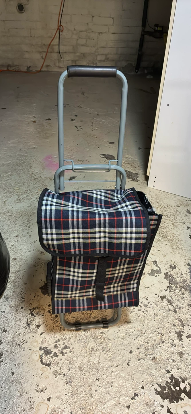 Fabric grocery cart