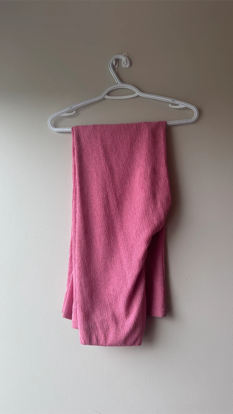 Streetwear Society Pink Textured Shirt and Pant Loungewear - photo 3
