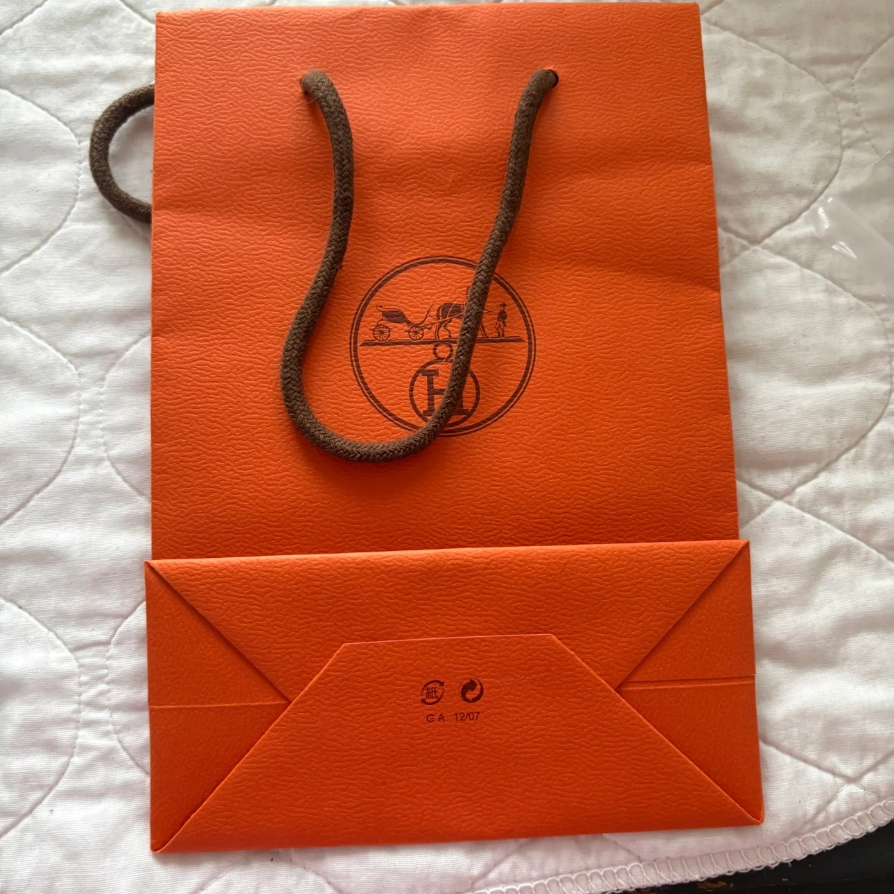 Hermès small Paper Shopping Bag - photo 2