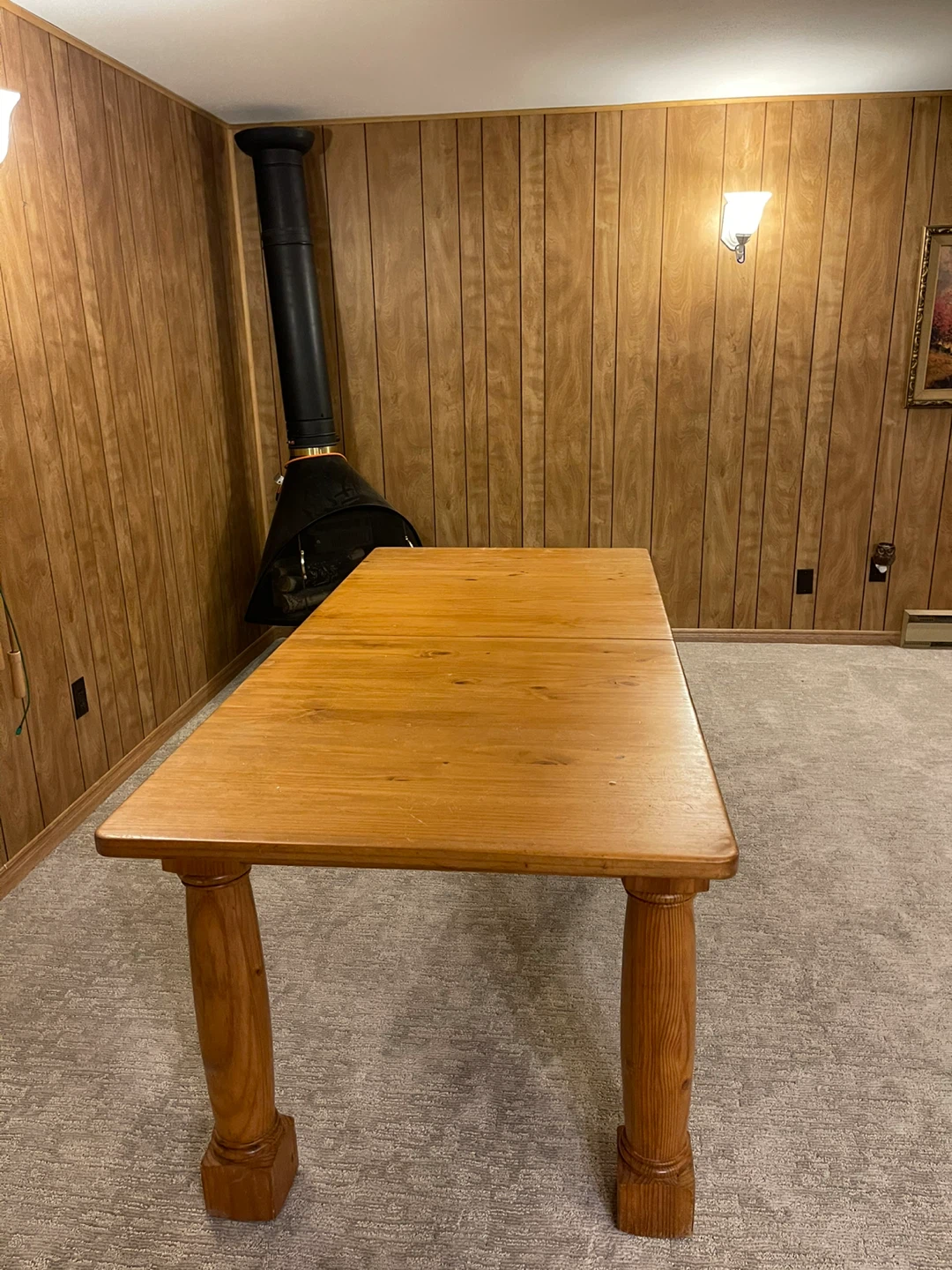 Wooden Dining Table and Chair Set - photo 4