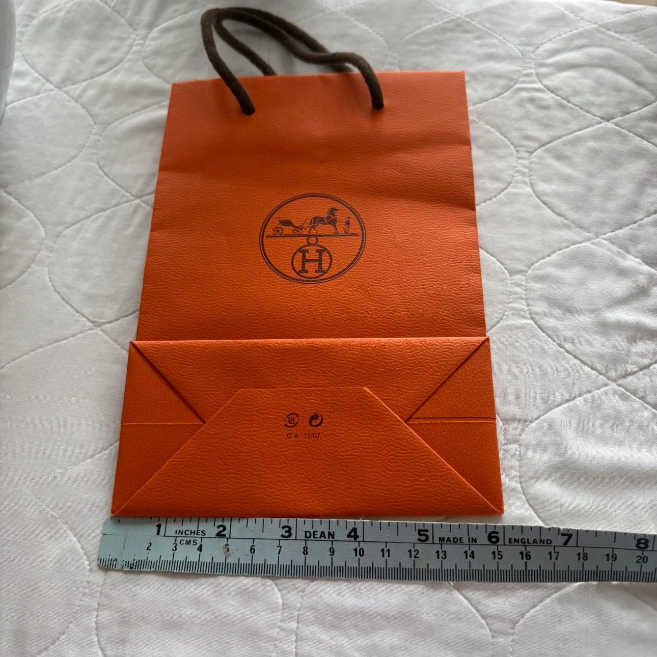 Hermès small Paper Shopping Bag - photo 3