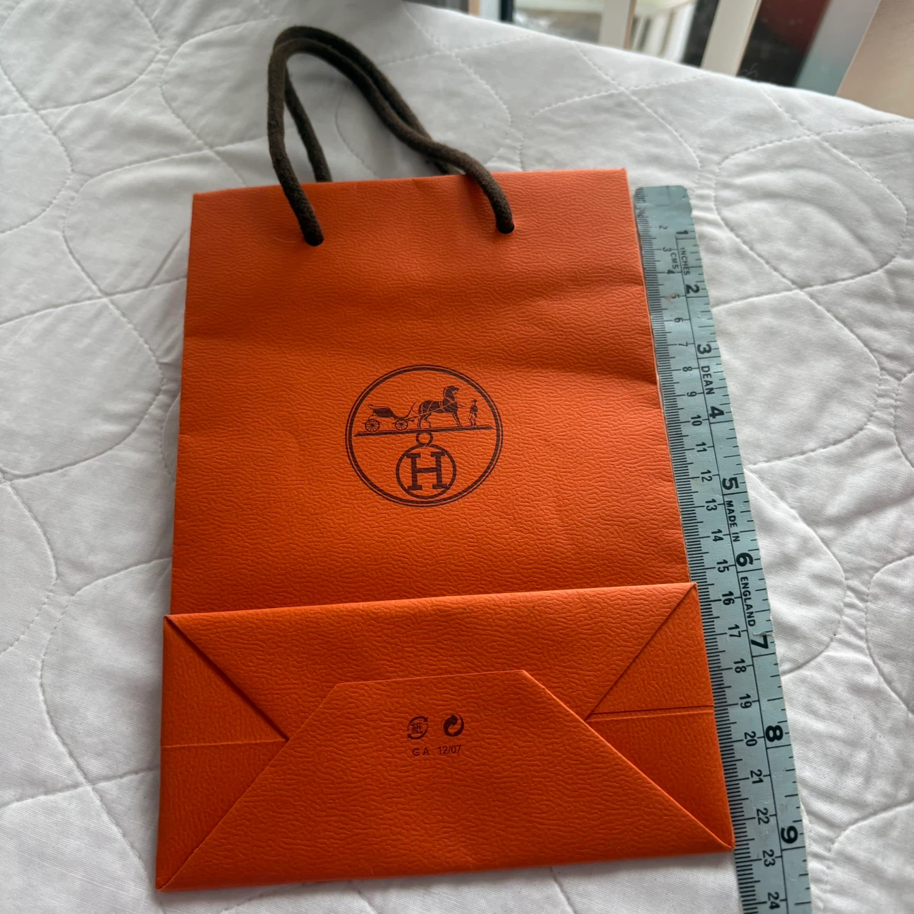 Hermès small Paper Shopping Bag - photo 4