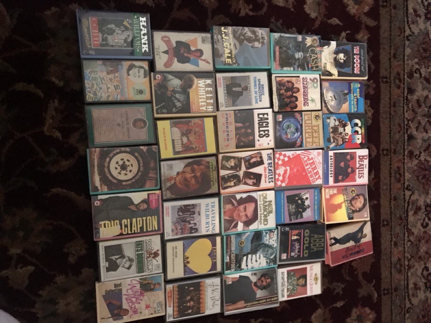 Rock Cassettes Thomsun 747 Saudi Arabia Rare Imports 70s 80s