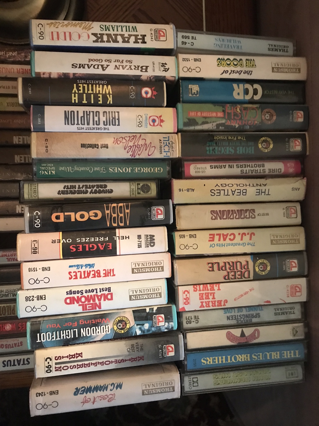 Rock Cassettes Thomsun 747 Saudi Arabia Rare Imports 70s 80s - photo 2