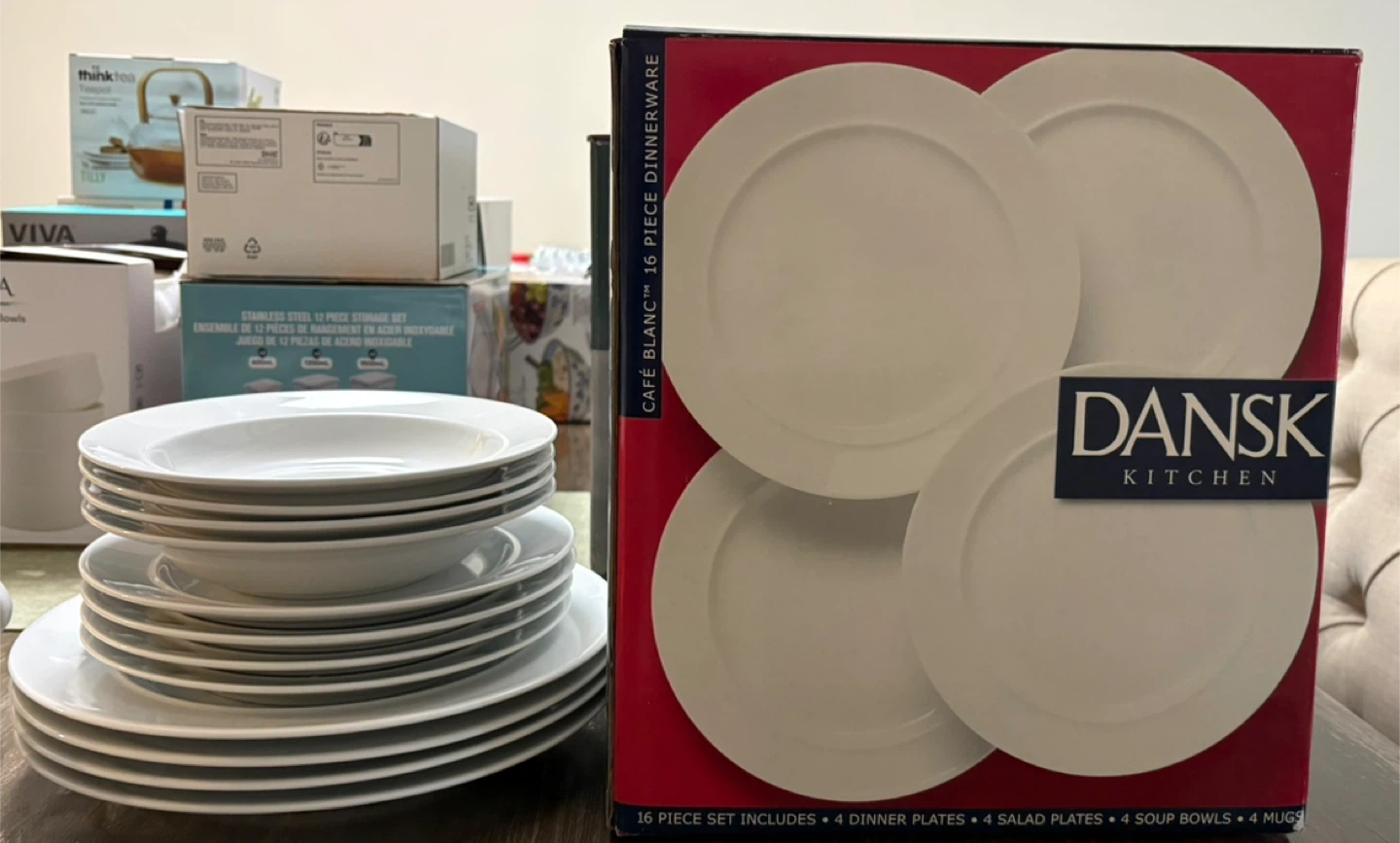 Dansk Kitchen 16 Piece Dinnerware Set