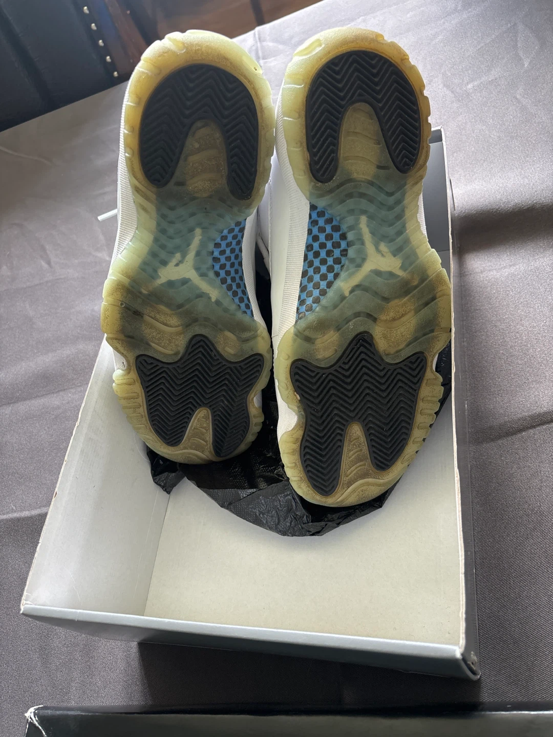 Jordan 11 Retro Low White University Blue - photo 5