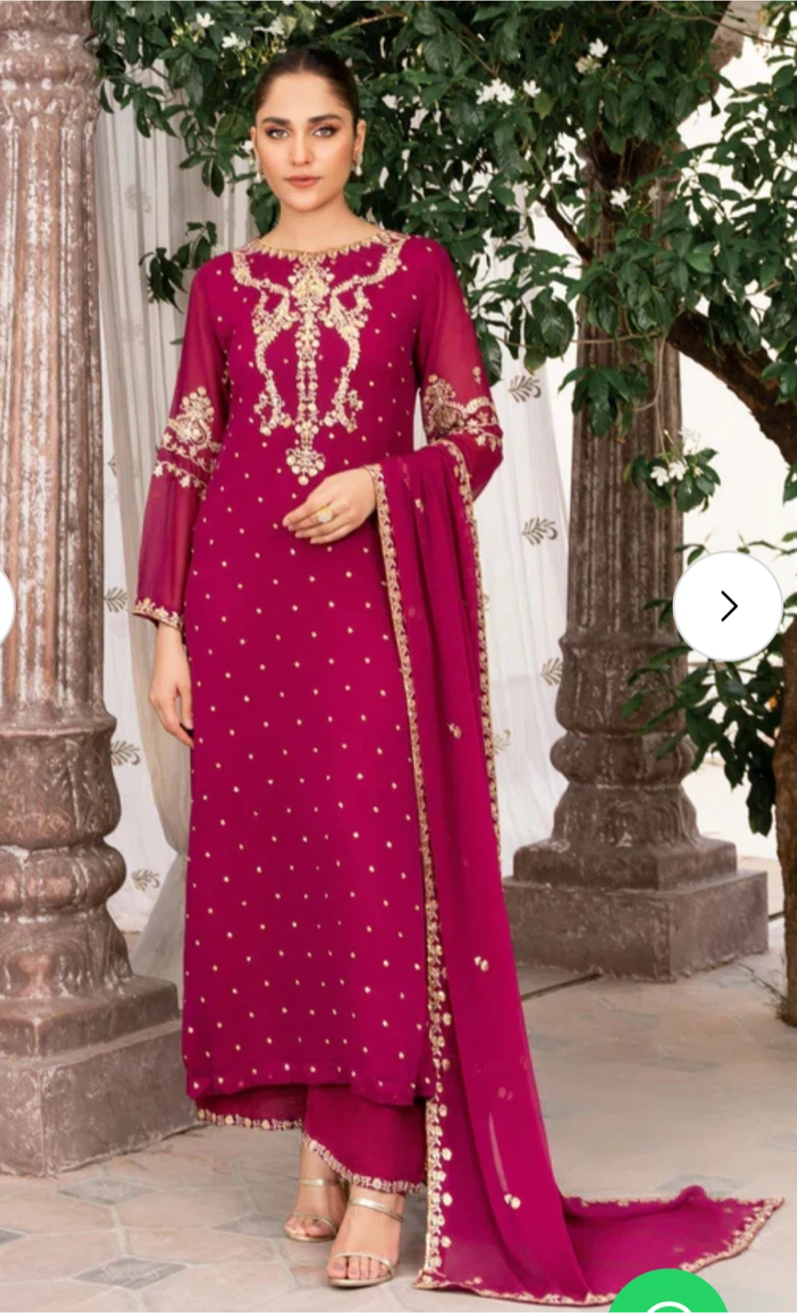 New Beautiful Embroidered Suit