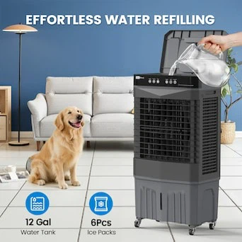 🔥EdenDirect 2500 CFM Portable Evaporative Air Cooler (750sqft) - photo 3