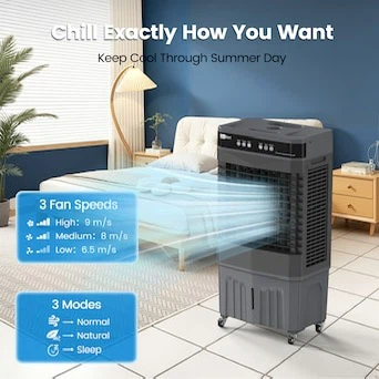 🔥EdenDirect 2500 CFM Portable Evaporative Air Cooler (750sqft) - photo 5
