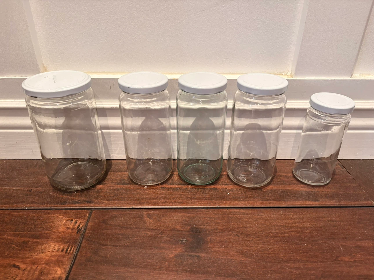 31 Assorted Glass Mason Jars with Lids - photo 5