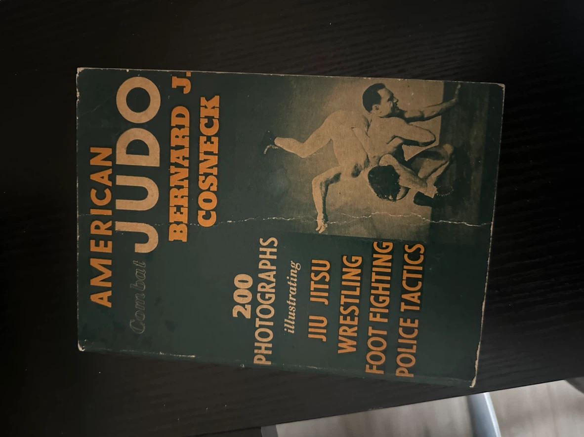American Judo Combat Book by Bernard J. Cosneck