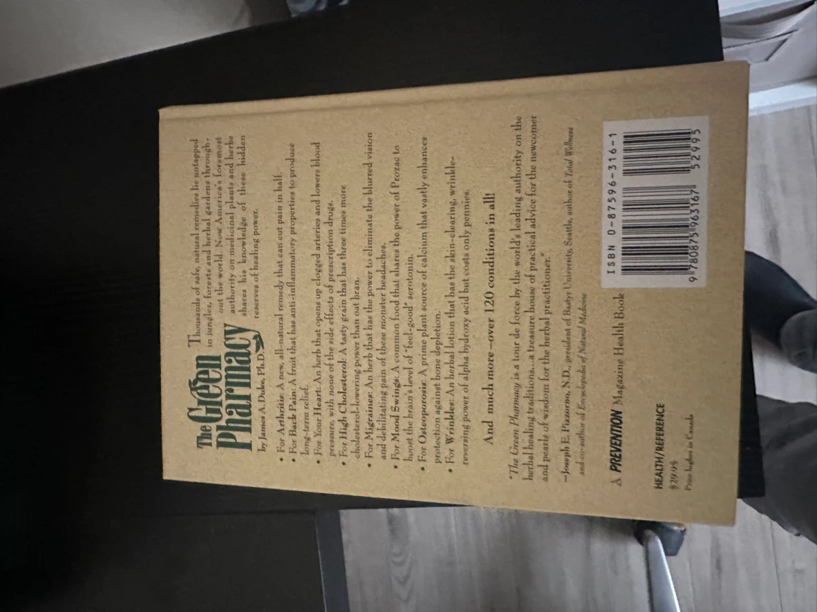 The Green Pharmacy by James A. Duke, Ph.D. Book - photo 2