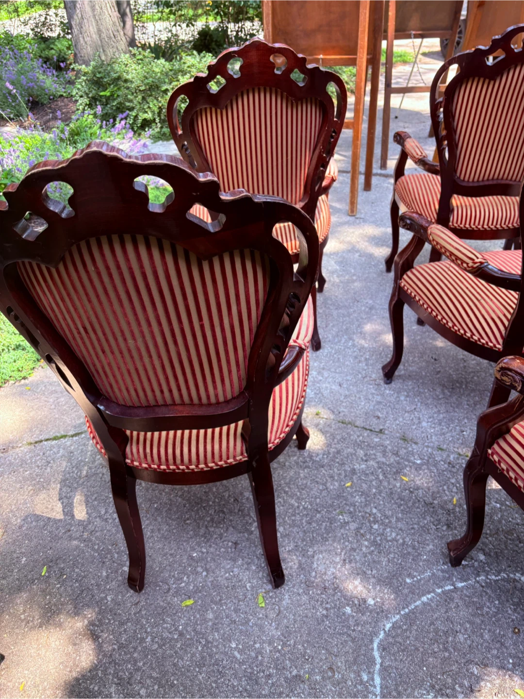 Set of 6 Vintage Accent Chairs - photo 3