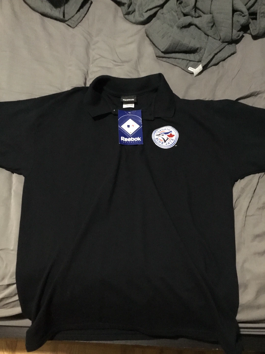 Reebok Toronto Blue Jays Polo Shirt - Size L