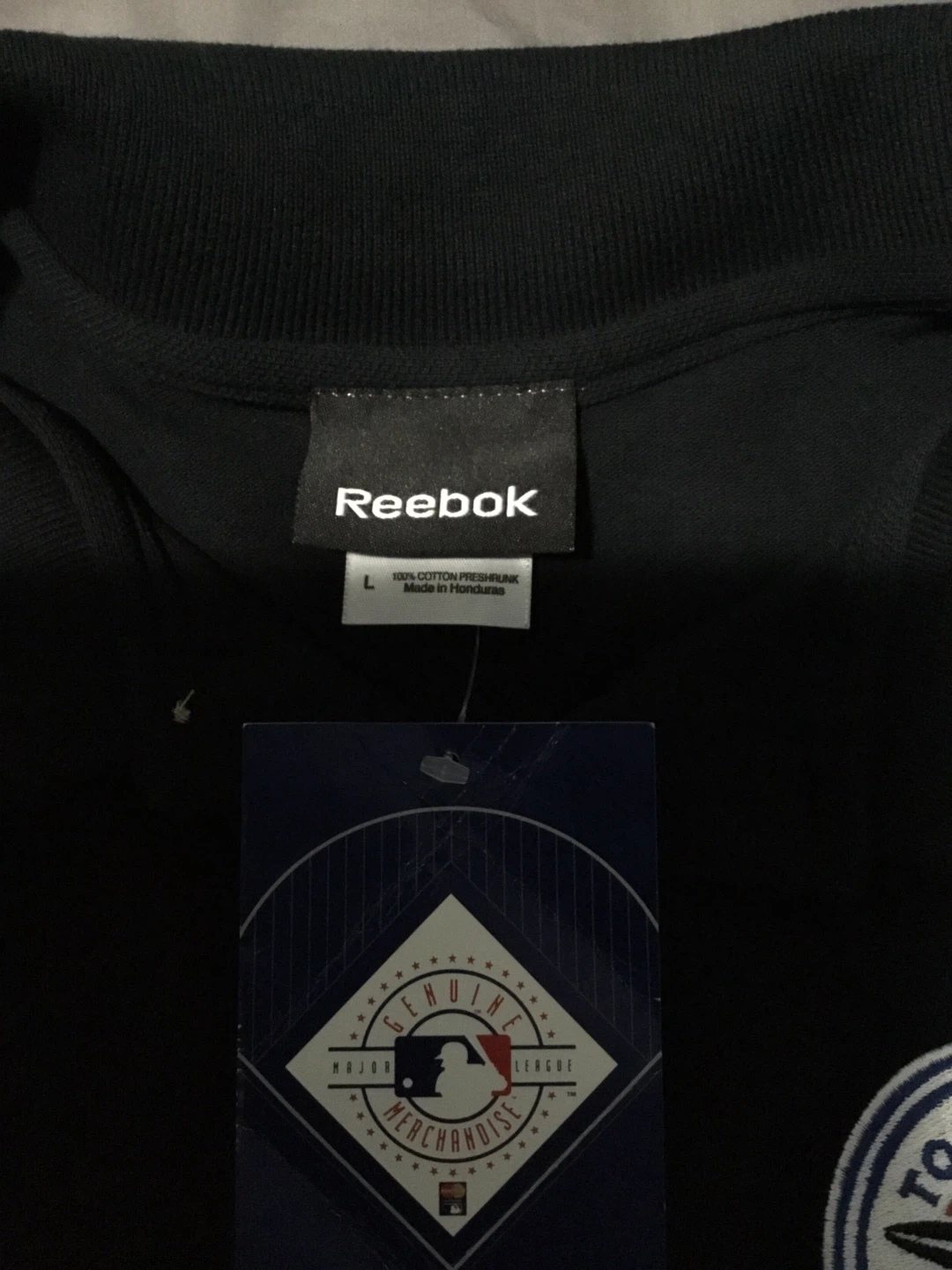 Reebok Toronto Blue Jays Polo Shirt - Size L - photo 2