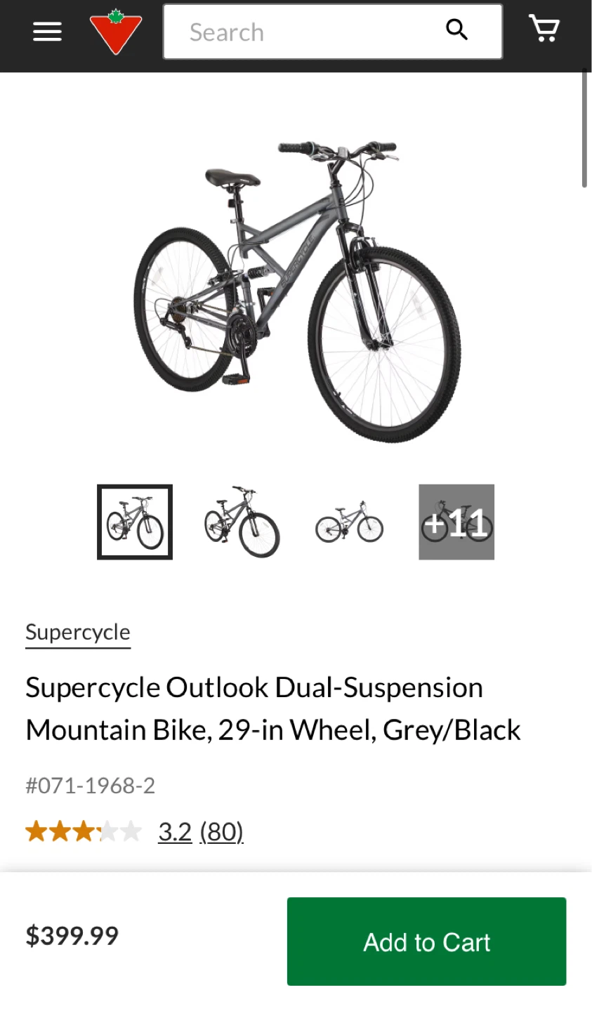 Dual-Suspension Mountain Bike, 29-in Wheel