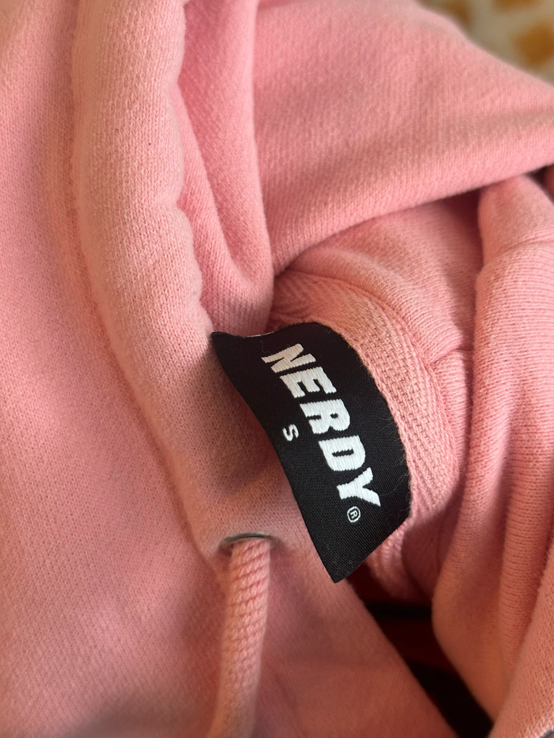 NERDY Pink Hoodie and Green Sweatshirt Size S - photo 3