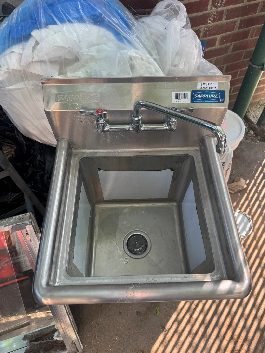 Sapphire Manufacturing SMS1515 Stainless Steel Sink - photo 2