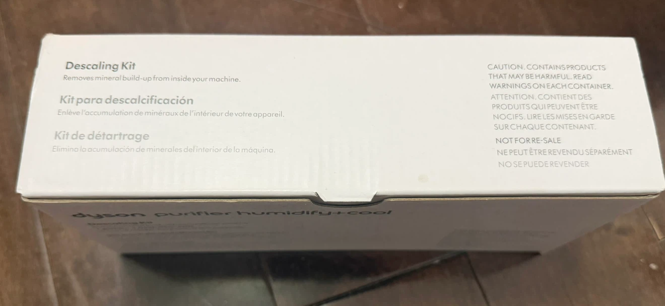 Dyson Purifier Humidify+Cool Descaling Kit – New/Unused - photo 2