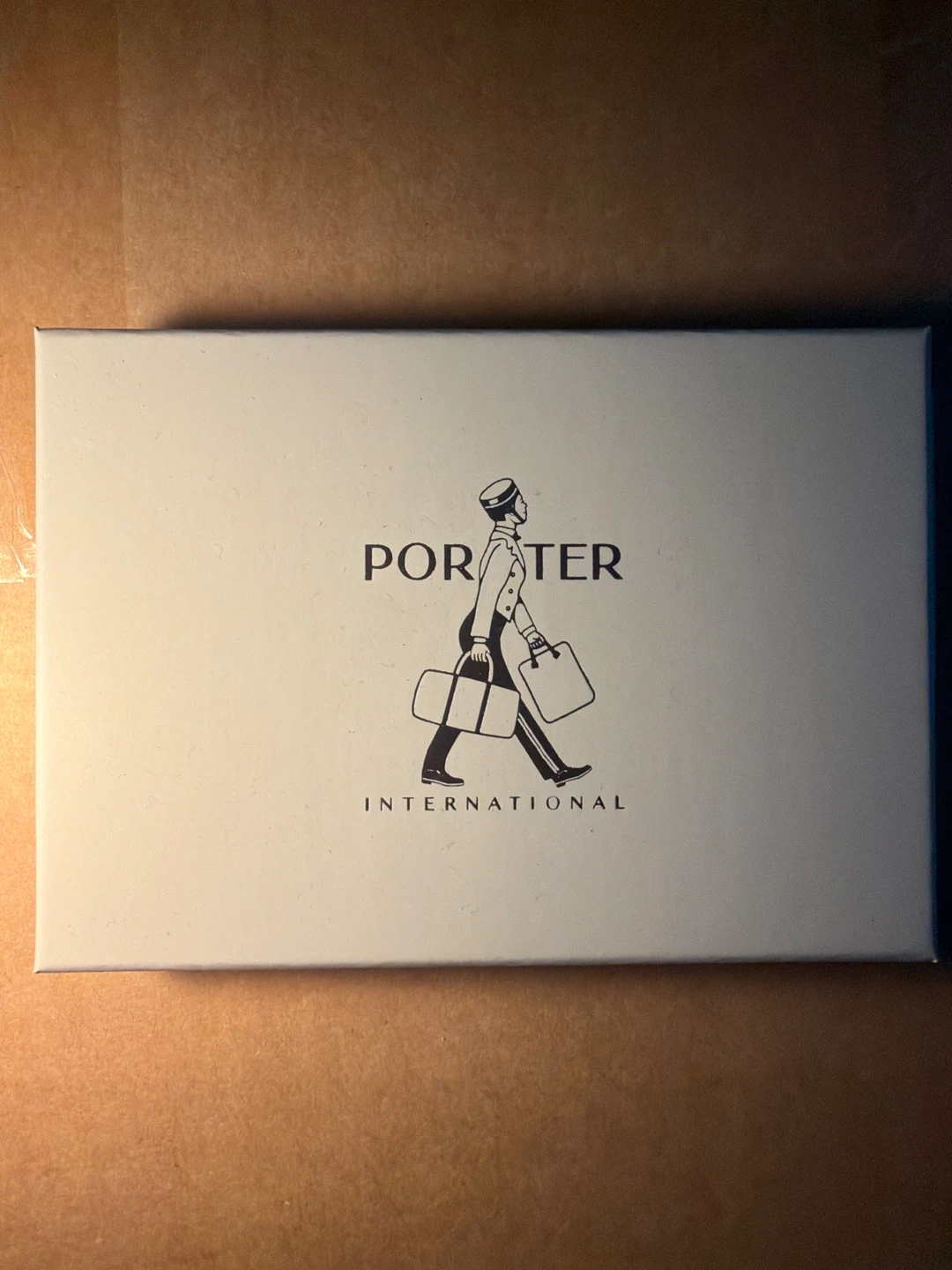 Porter International Black Leather Card Holder - photo 2