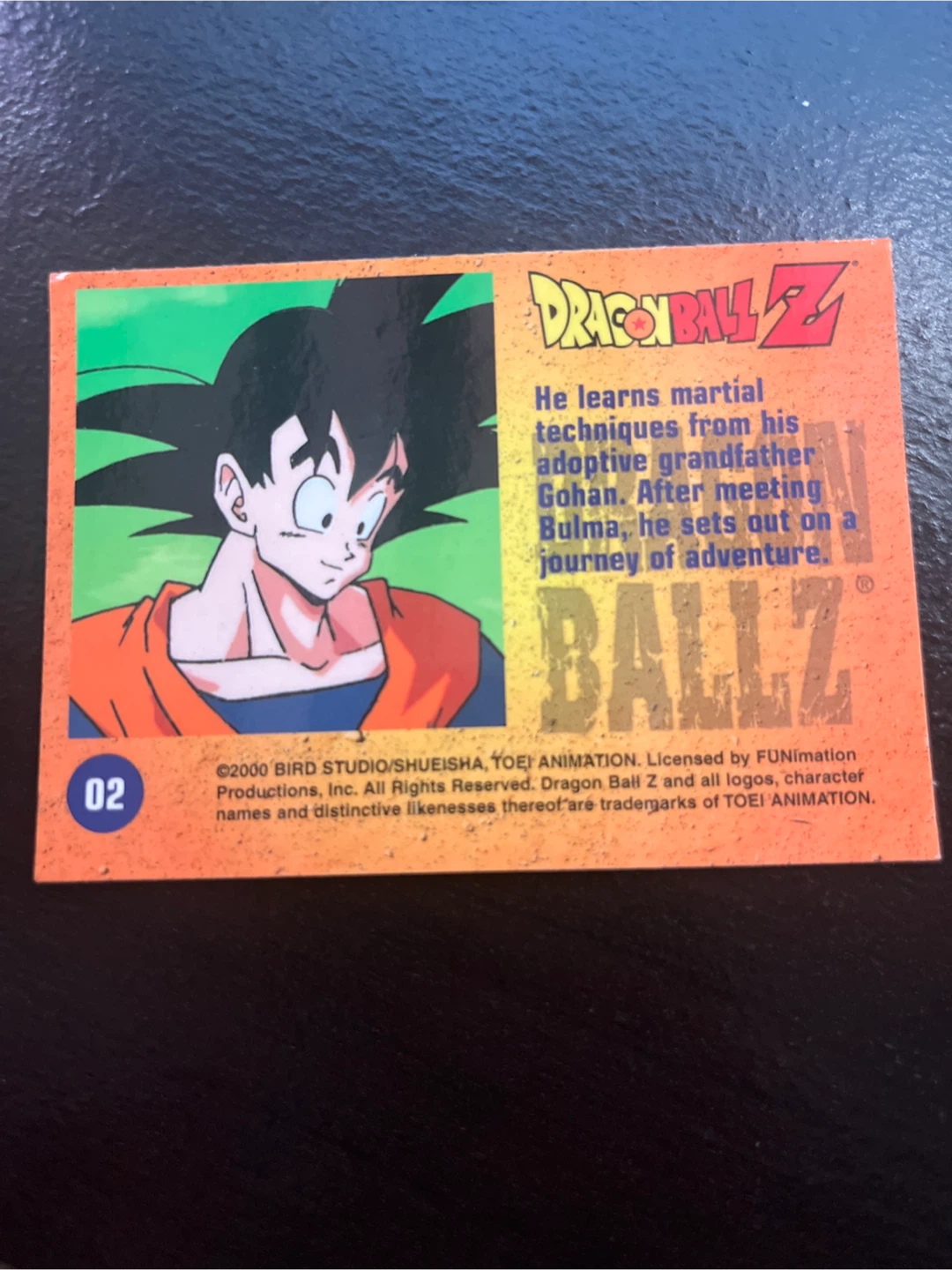 Dragon Ball Z Card - photo 2