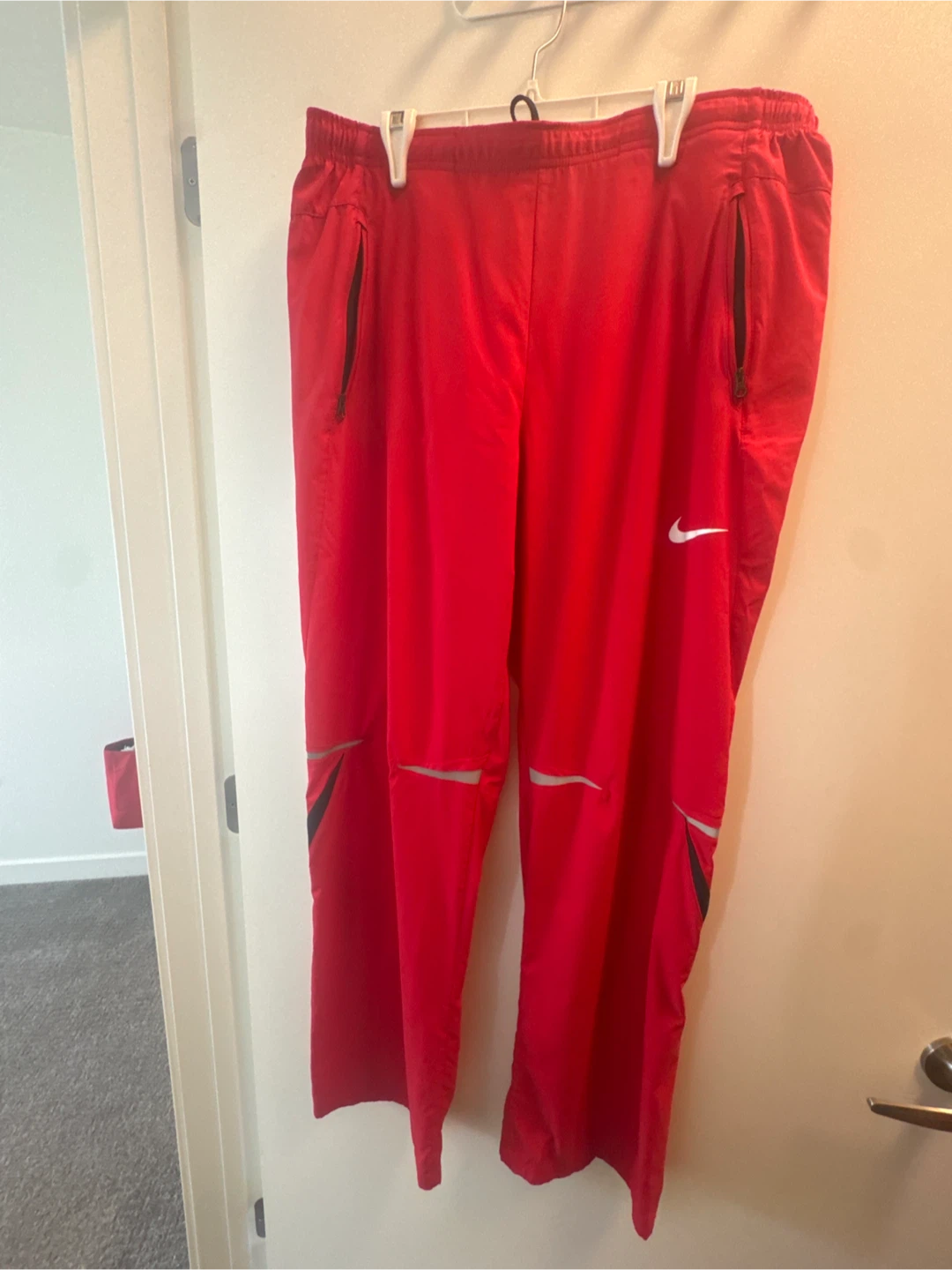 Nike Red Running Pants. New