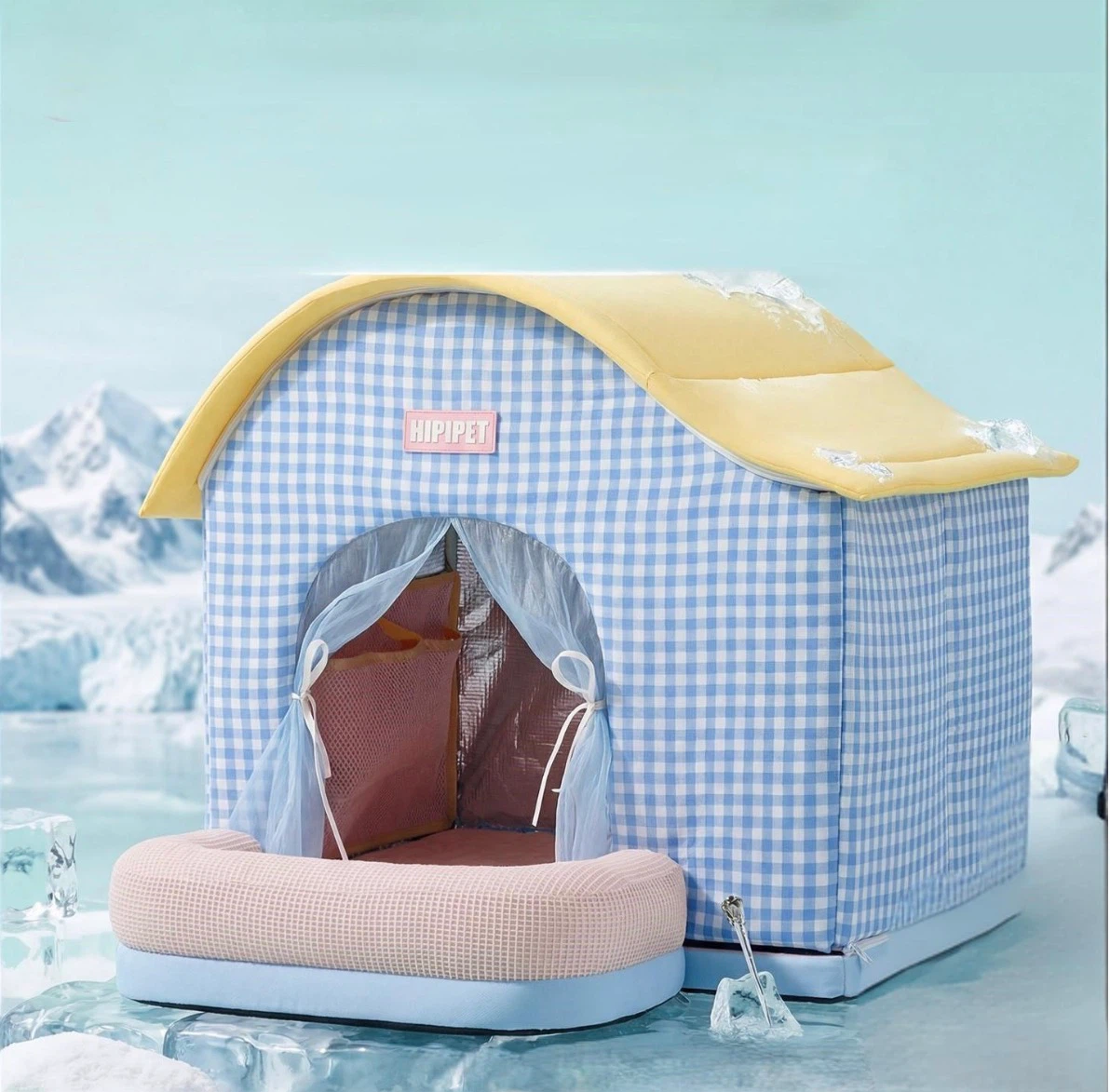 Ice cooling house for pets - ice pack included - photo 5
