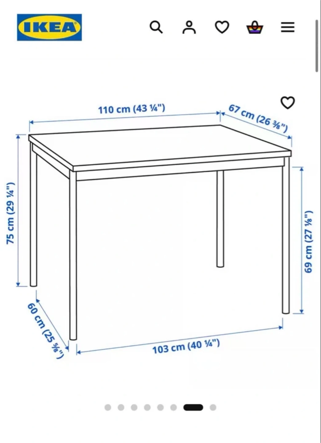 IKEA Table/Dinning table - photo 4