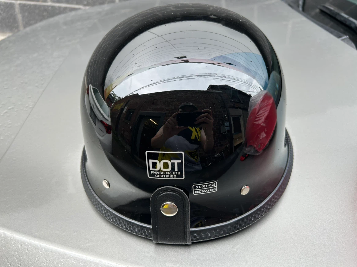 Brand new Bike/Motorcycle Half Helmet - photo 2