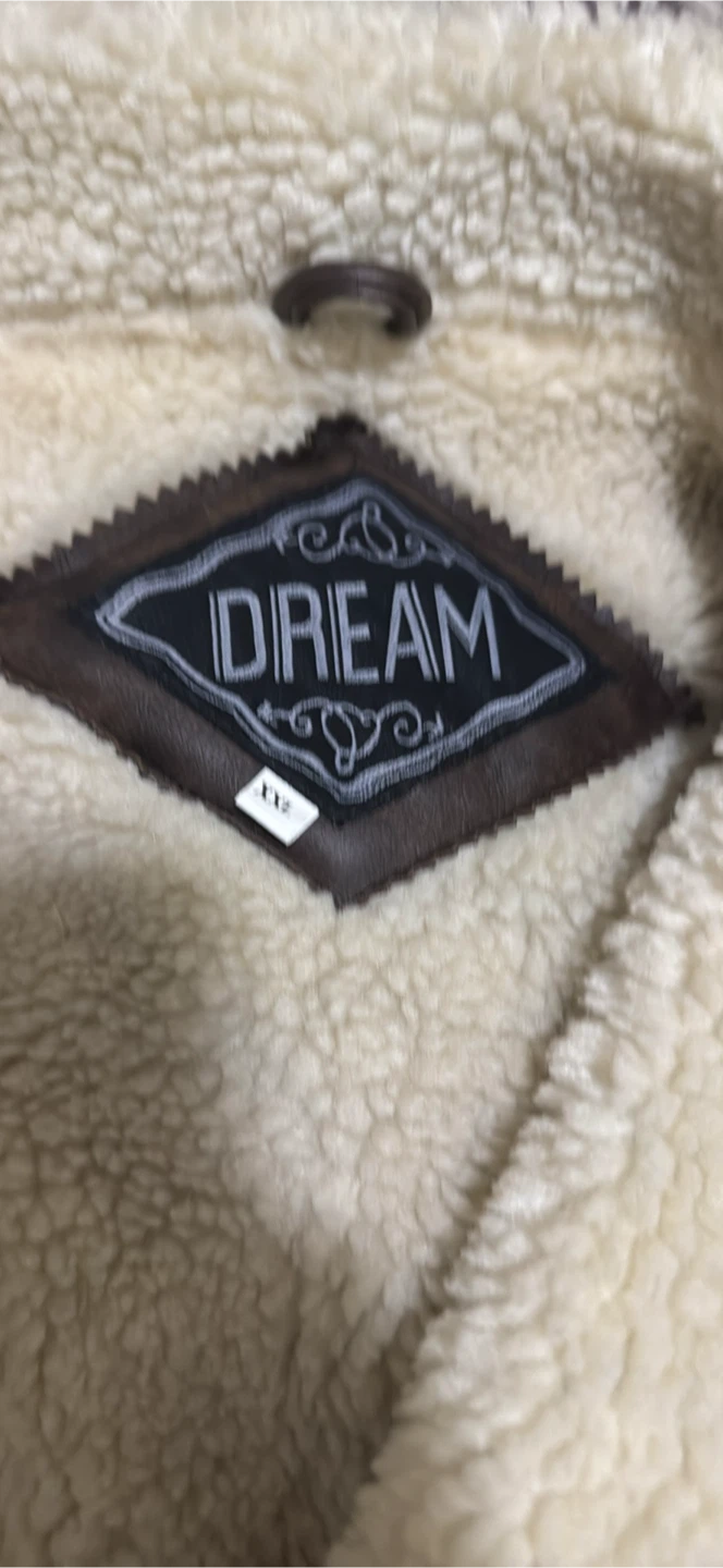 Men's Faux Leather Sherpa Lined Jacket - XXL - photo 3