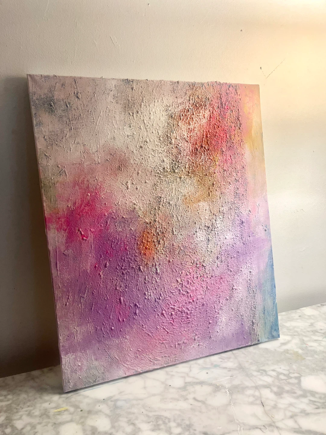 Textured Abstract Canvas Art