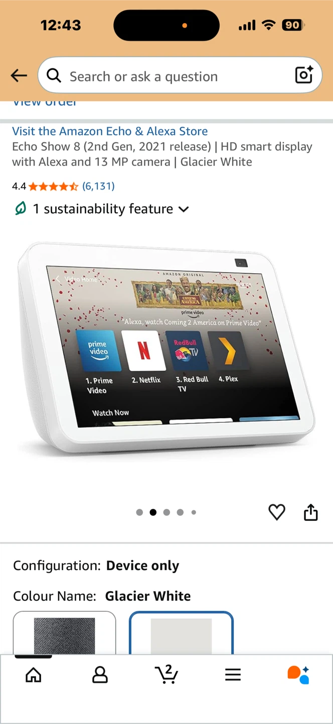 Amazon Echo Show 8 (2nd Gen, 2021)