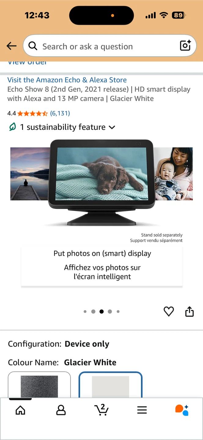 Amazon Echo Show 8 (2nd Gen, 2021) - photo 2